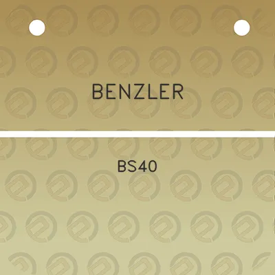 benzler-bs40