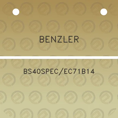 benzler-bs40specec71b14