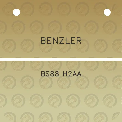 benzler-bs88-h2aa