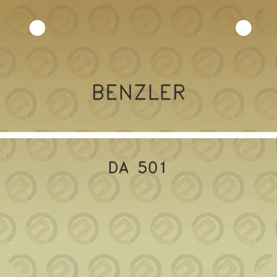 benzler-da-501