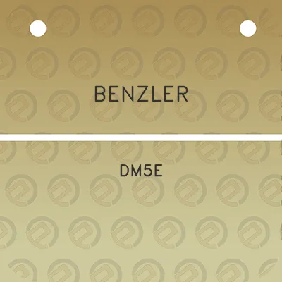 benzler-dm5e