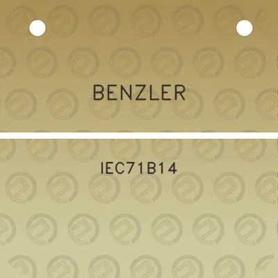 benzler-iec71b14