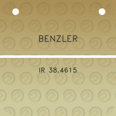 benzler-ir-384615