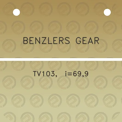 benzlers-gear-tv103-i699