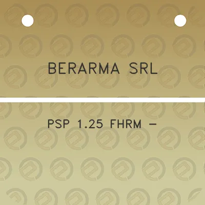 berarma-srl-psp-125-fhrm