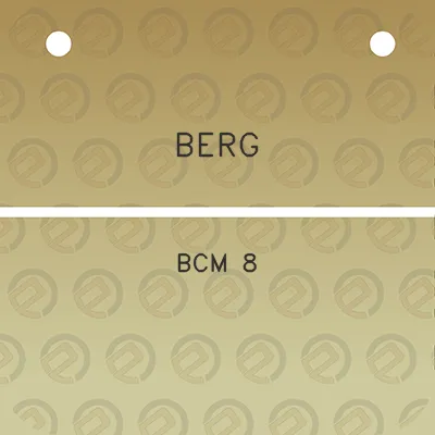 berg-bcm-8