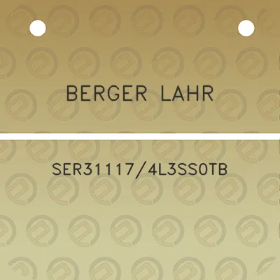 berger-lahr-ser311174l3ss0tb