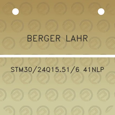 berger-lahr-stm3024q15516-41nlp