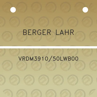 berger-lahr-vrdm391050lwb00