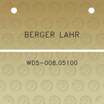 berger-lahr-wd5-00805100