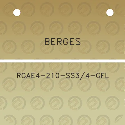 berges-rgae4-210-ss34-gfl