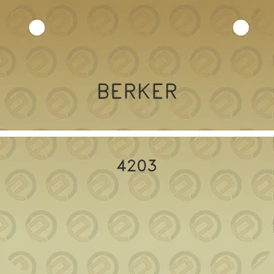 berker-4203