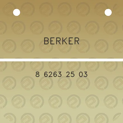 berker-8-6263-25-03