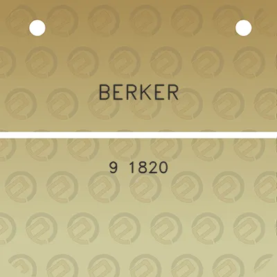 berker-9-1820