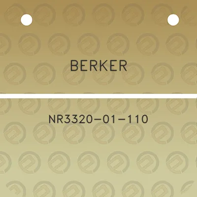 berker-nr3320-01-110