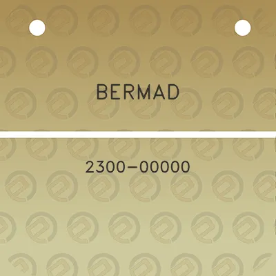 bermad-2300-00000