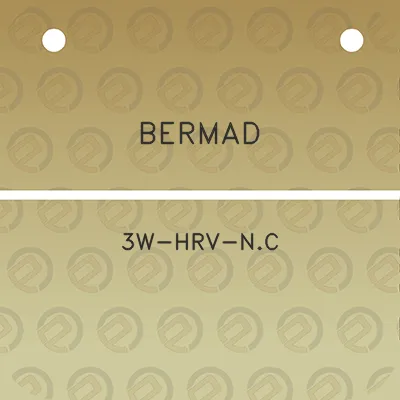 bermad-3w-hrv-nc