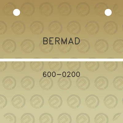 bermad-600-0200