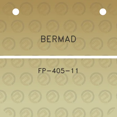 bermad-fp-405-11