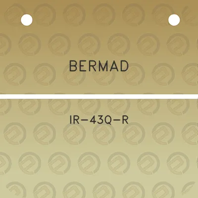 bermad-ir-43q-r