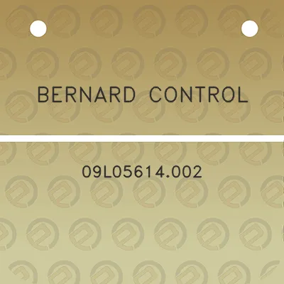 bernard-control-09l05614002