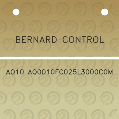 bernard-control-aq10-aq0010fc025l3000c0m