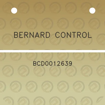 bernard-control-bcd0012639