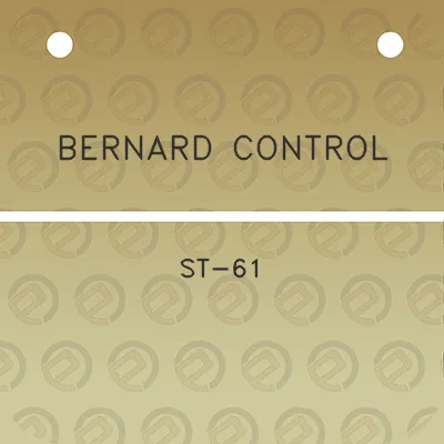 bernard-control-st-61