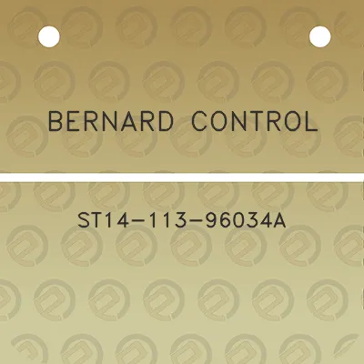 bernard-control-st14-113-96034a