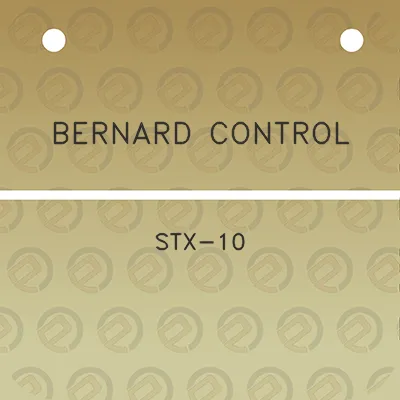 bernard-control-stx-10