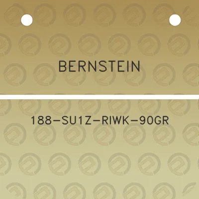 bernstein-188-su1z-riwk-90gr