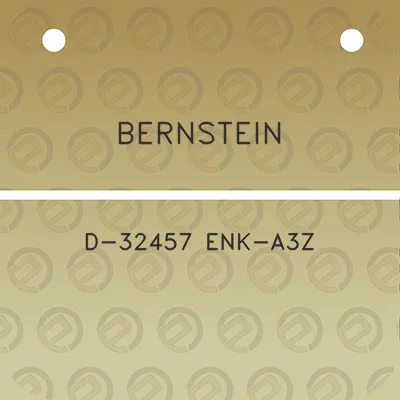 bernstein-d-32457-enk-a3z