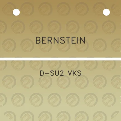 bernstein-d-su2-vks