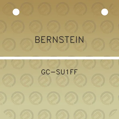 bernstein-gc-su1ff