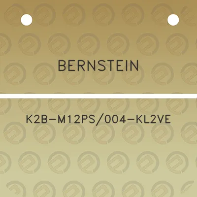 bernstein-k2b-m12ps004-kl2ve