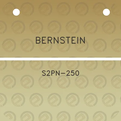 bernstein-s2pn-250