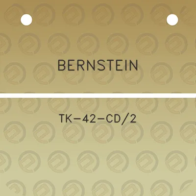 bernstein-tk-42-cd2