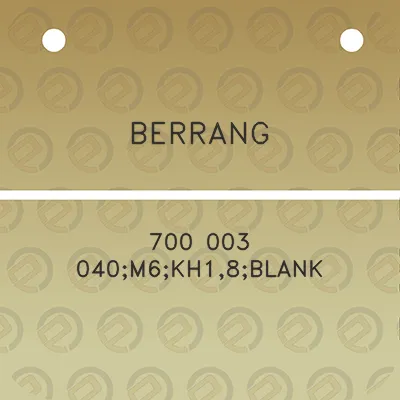 berrang-700-003-040m6kh18blank