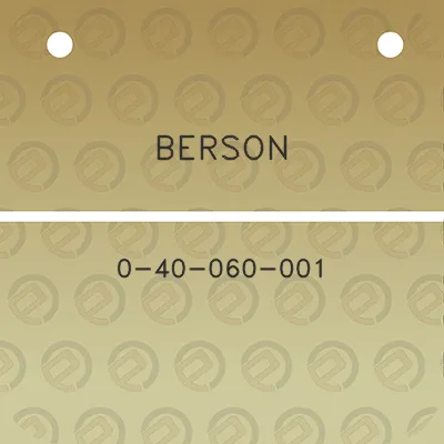 berson-0-40-060-001