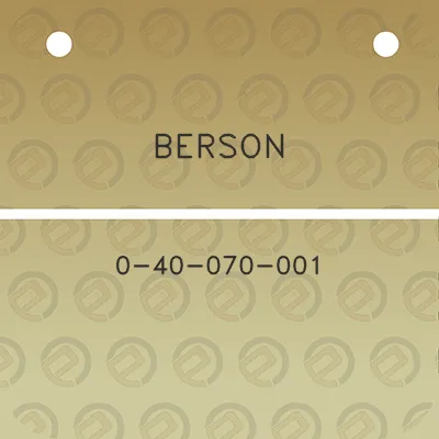 berson-0-40-070-001