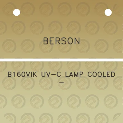 berson-b160vik-uv-c-lamp-cooled