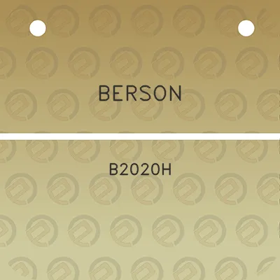 berson-b2020h