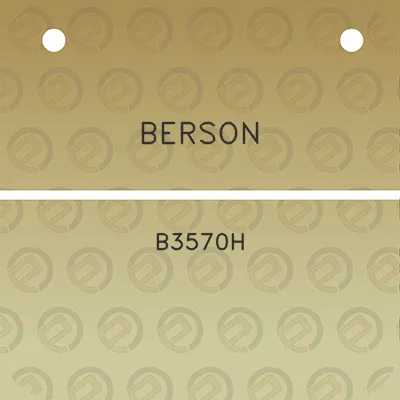 berson-b3570h