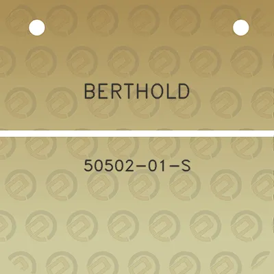 berthold-50502-01-s