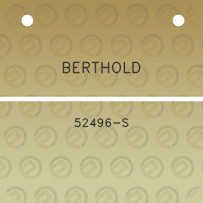 berthold-52496-s