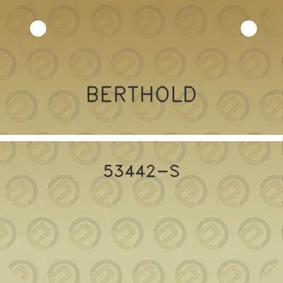 berthold-53442-s