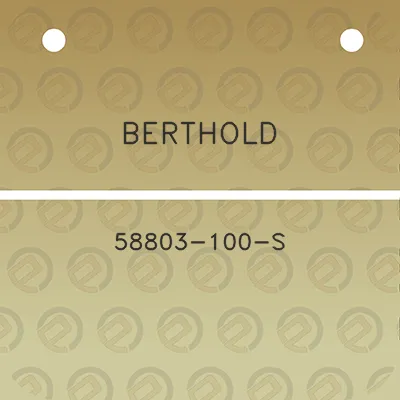 berthold-58803-100-s