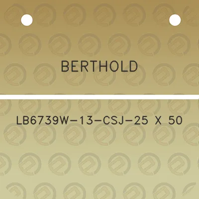 berthold-lb6739w-13-csj-25-x-50