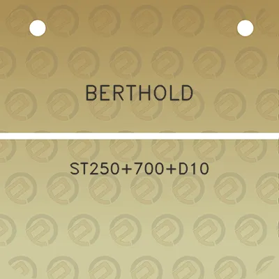 berthold-st250700d10