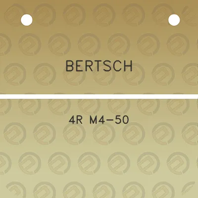 bertsch-4r-m4-50